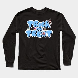 Bluey Trick Or Treat // Hallowen boo! Long Sleeve T-Shirt